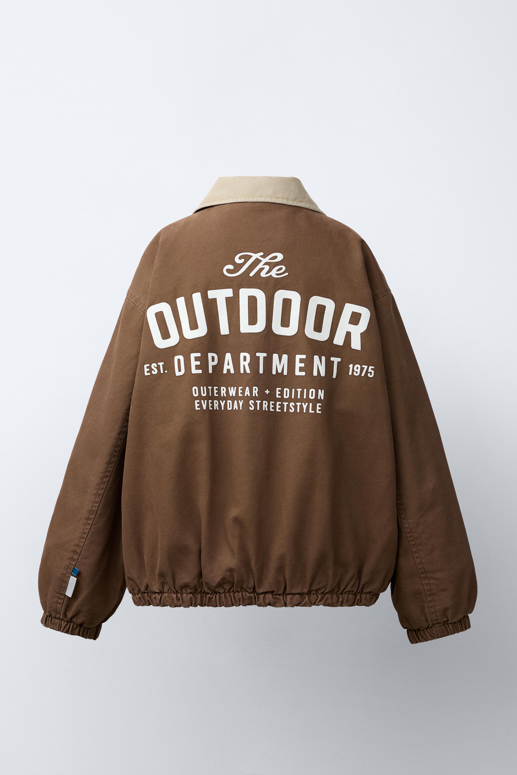 CONTRAST COLLAR JACKET